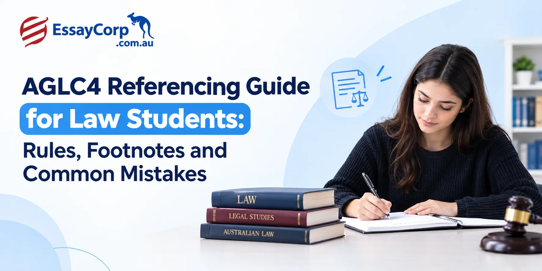 AGLC4 Referencing Guide for Law Students: Rules, Footnotes and Common Mistakes